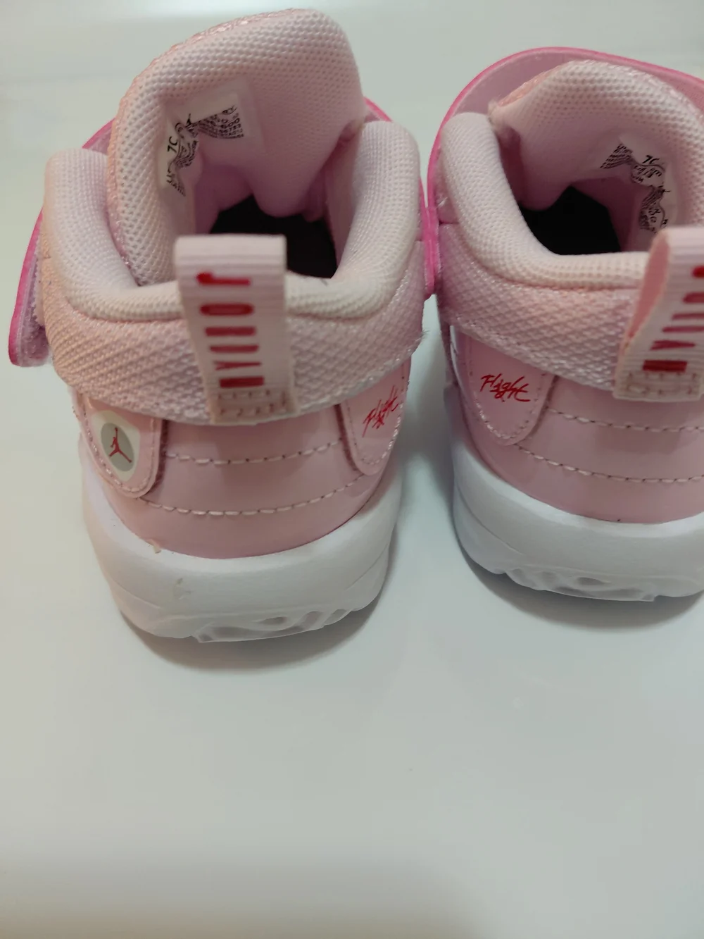 Kids Pink Jordan Athletic Sneakers - Lightweight Comfort